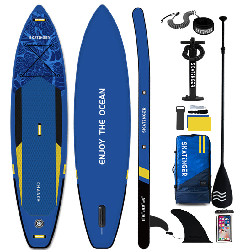 CHANCE Touring Paddle Board Blue