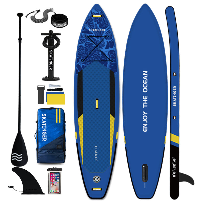 CHANCE Touring Paddle Board Blue