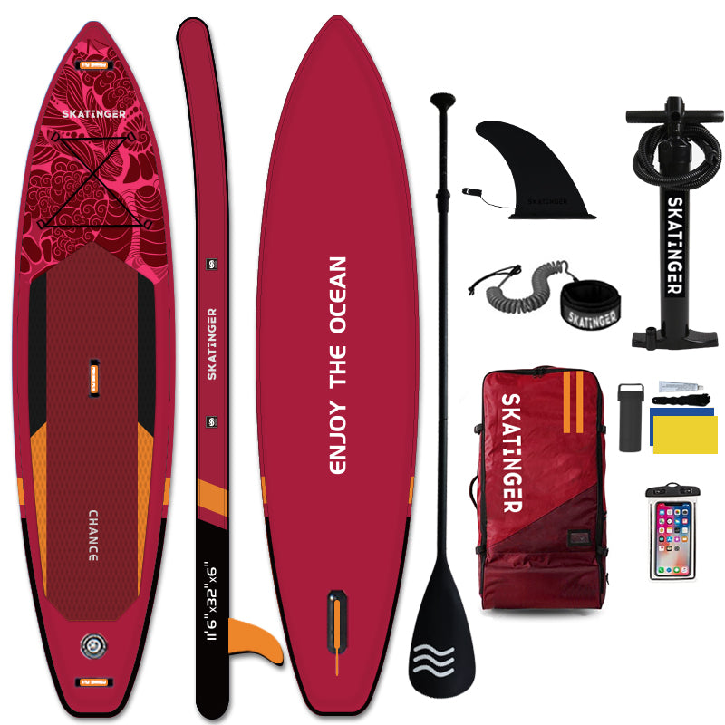 CHANCE Touring Paddle Board Red