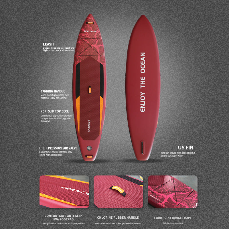 CHANCE Touring Paddle Board Red